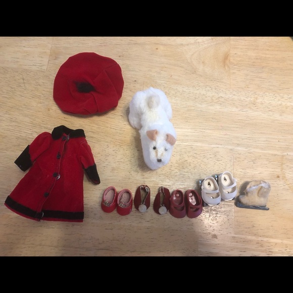 Ginny Doll Clothes, Dog, Shoes, Roller Skates Accessories Lot - Picture 2 of 16